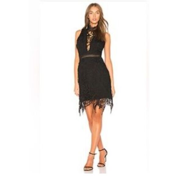 ASTR the Label Black Boho Felicity Dress Size Small - Picture 5 of 5